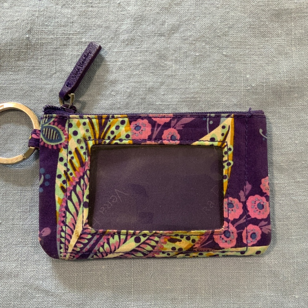 Vera Bradley Zip ID Pouch, Travel/Coin Pouch